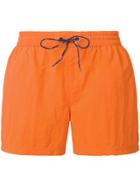 Fila Elasticated Waist Swim Shorts - Yellow & Orange