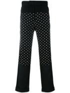 Haider Ackermann Polka Dot Print Trousers - Black