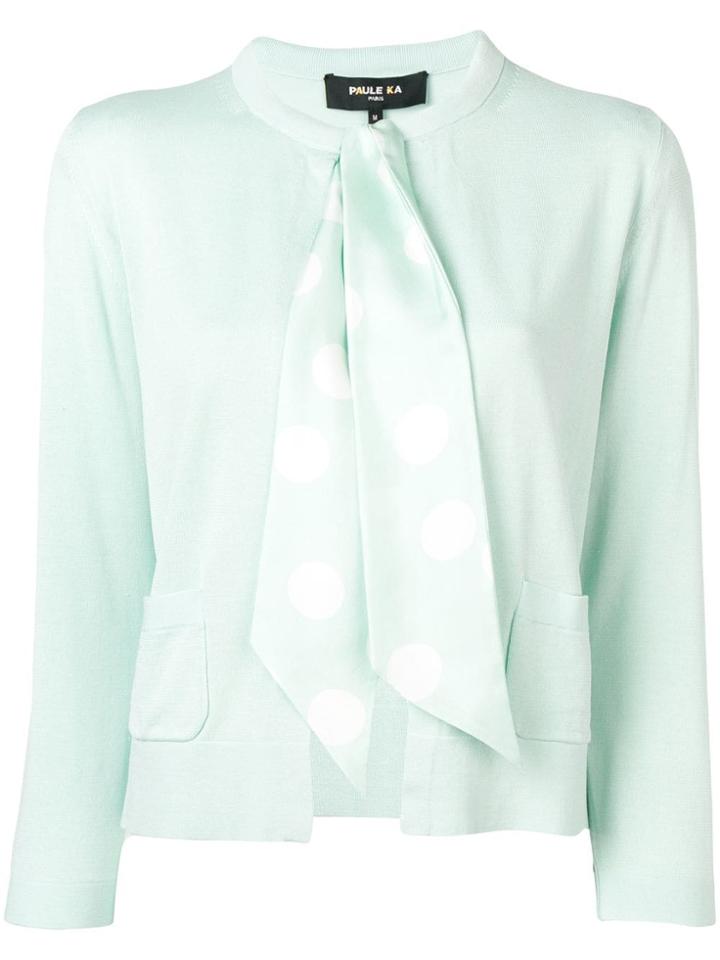Paule Ka Mint Green Cardigan