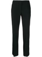 Alexander Mcqueen Side Stripe Tailored Trousers - Black