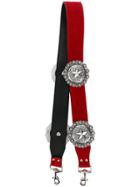 Kate Cate Star Plaque Bag Strap - Red