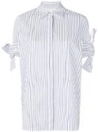 Victoria Victoria Beckham Striped Shirt - White