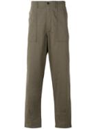 Universal Works - Loose Fit Trousers - Men - Cotton - 36, Green, Cotton