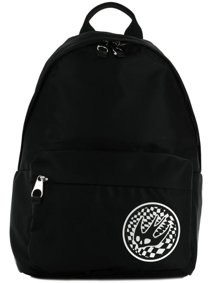 Mcq Alexander Mcqueen Swallow Classic Backpack - Black