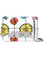 Moschino Floral Quilted Shoulder Bag, Women's, White