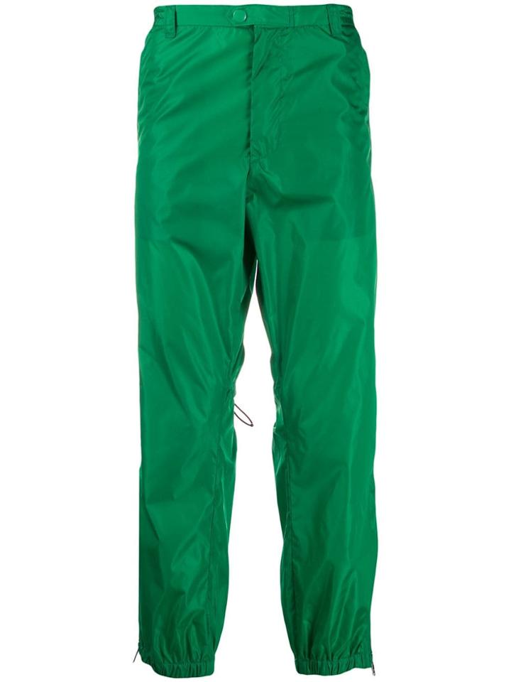 Prada Drawstring Track Pants - Green