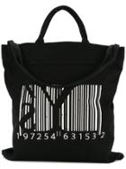 Y's Barcode Tote Bag - Black