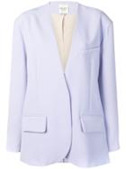 A.w.a.k.e. Mode Oversized Blazer - Purple