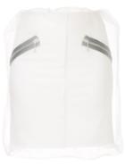 Yang Li Organza Puffball Mini Skirt - White