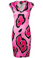 Just Cavalli Printed Mini Dress - Pink