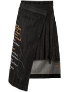Haculla Hand Over Love Wrap Skirt - Black