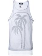 Dsquared2 Palm Tree Print Vest - Grey