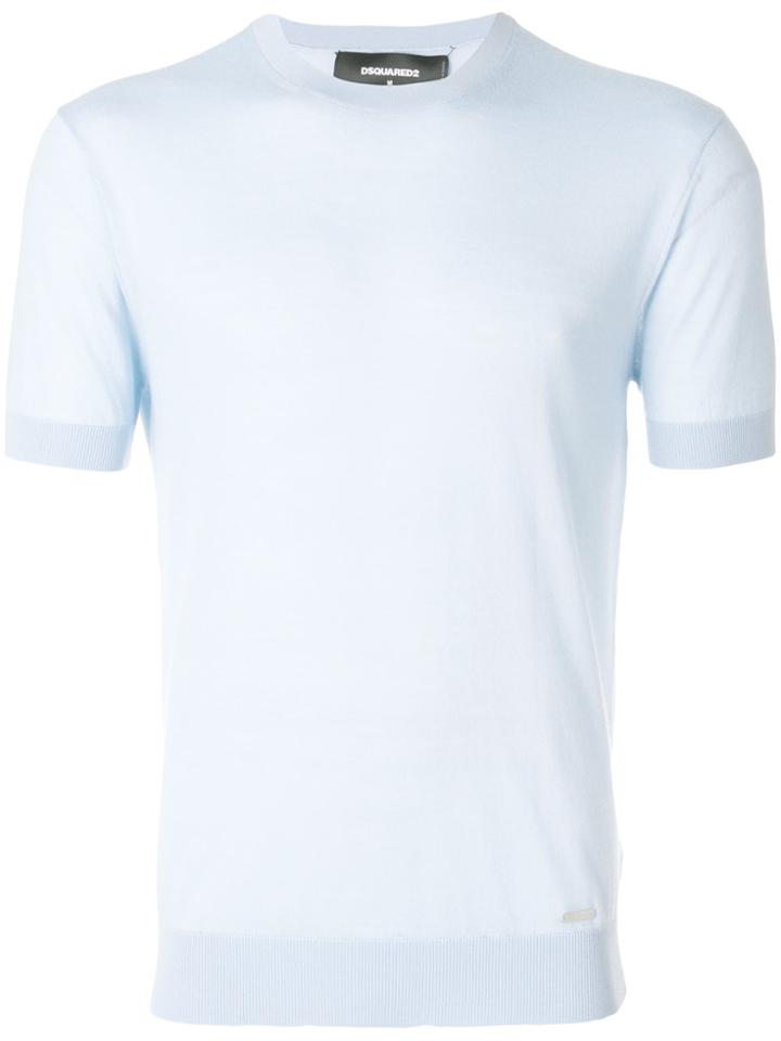 Dsquared2 Soft Round Neck T-shirt - Blue