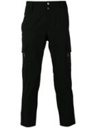 Dolce & Gabbana Multi-pocket Straight Leg Trousers - Black