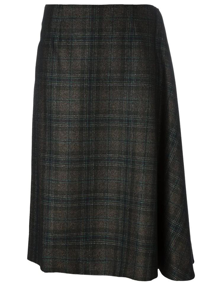 Maison Margiela Asymmetric Tweed Skirt