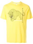 Blackbarrett Panther Print T-shirt - Yellow
