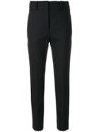 Incotex Cropped Tapered Trousers - Blue