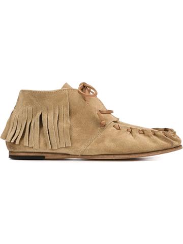 N.d.c. Made By Hand 'piura' Fringed Booties