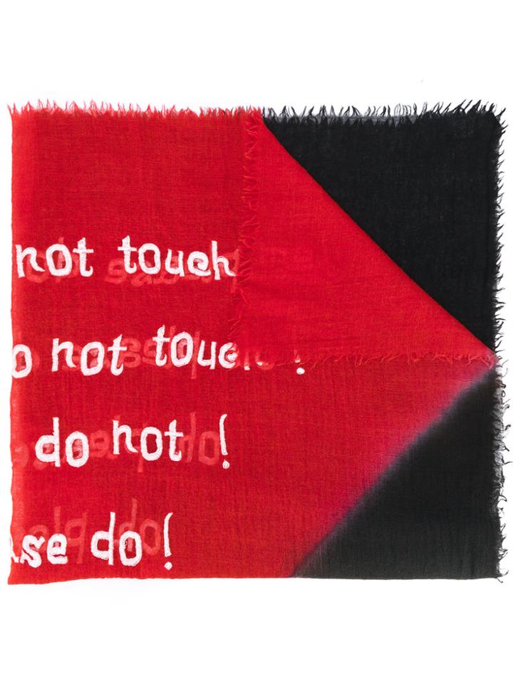 Faliero Sarti Embroidered Bandana Scarf