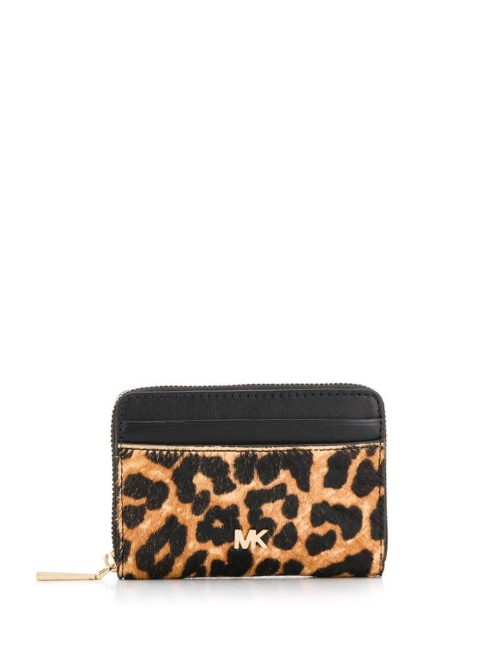 Michael Michael Kors Leopard Print Purse - Brown