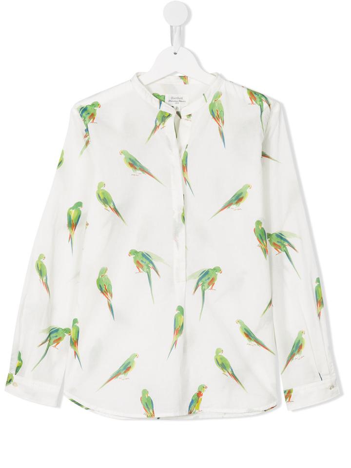 Hartford Kids Parrot Print Shirt, Girl's, Size: 14 Yrs, Red