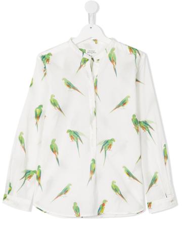 Hartford Kids Parrot Print Shirt, Girl's, Size: 14 Yrs, Red