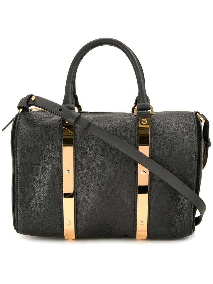 Sophie Hulme Charlton Medium Tote, Women's, Black, Leather