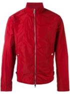 Burberry - Brighton Bomber Jacket - Men - Cotton/polyester - S, Red, Cotton/polyester
