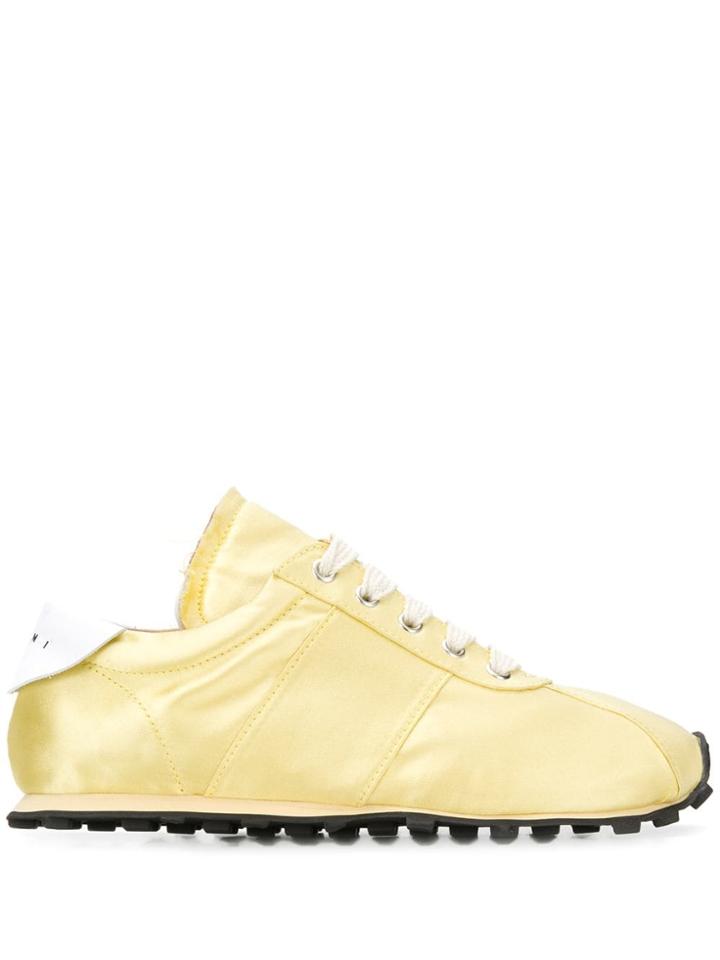Marni Low Top Sneakers - Yellow