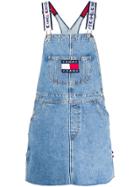 Tommy Jeans Dungarees-style Dress - Blue