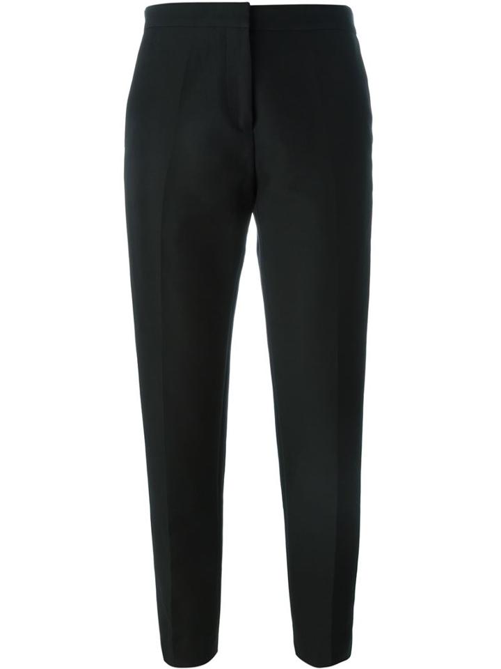 Marni Slim Fit Trousers, Women's, Size: 42, Black, Cotton