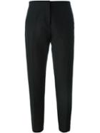 Marni Slim Fit Trousers, Women's, Size: 42, Black, Cotton