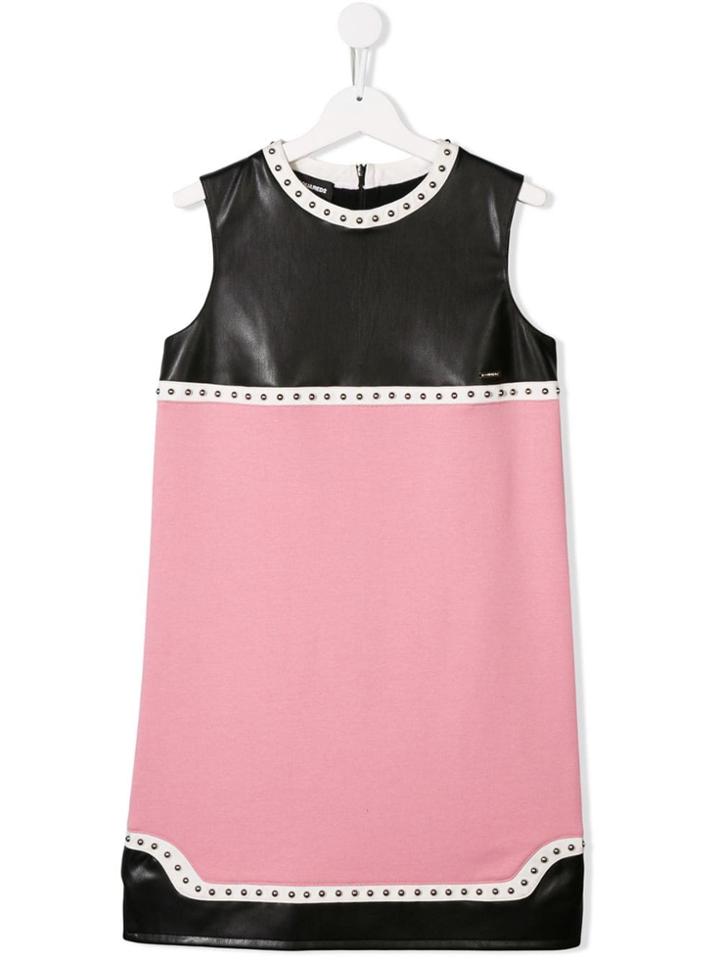 Dsquared2 Kids Stud Embellished Dress - Black