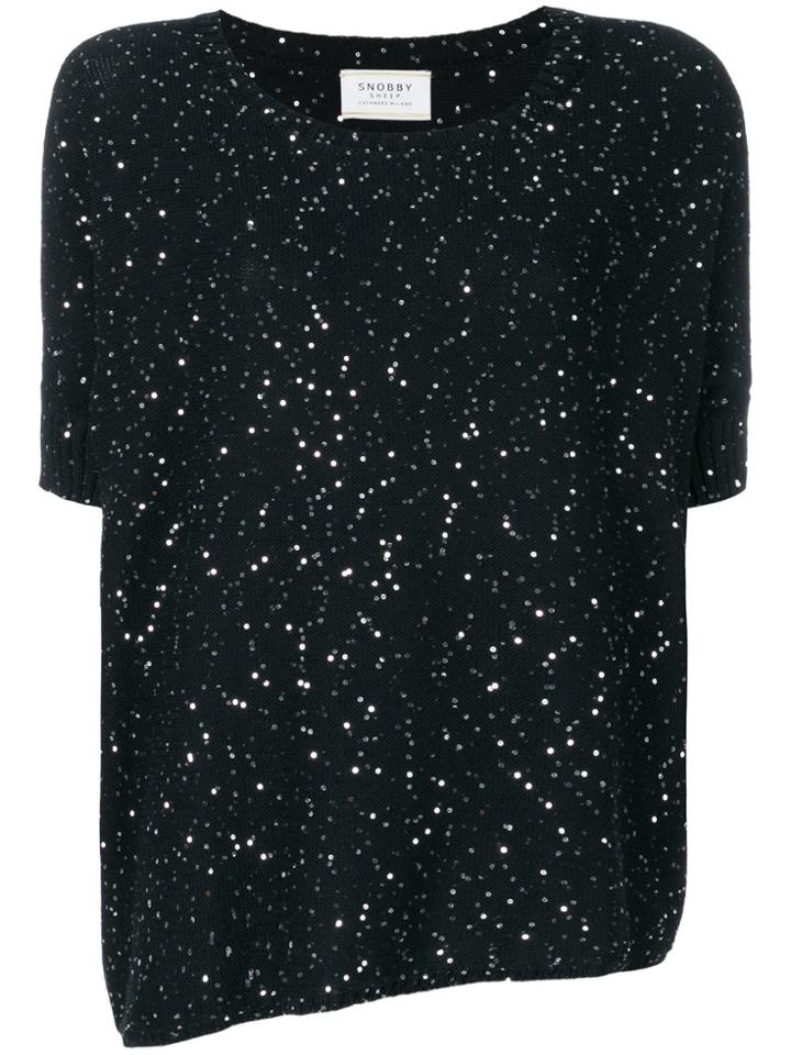 Snobby Sheep Sequin Embellished Jumper - Blue