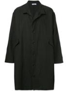 Bergfabel Checked Lightweight Coat - Black