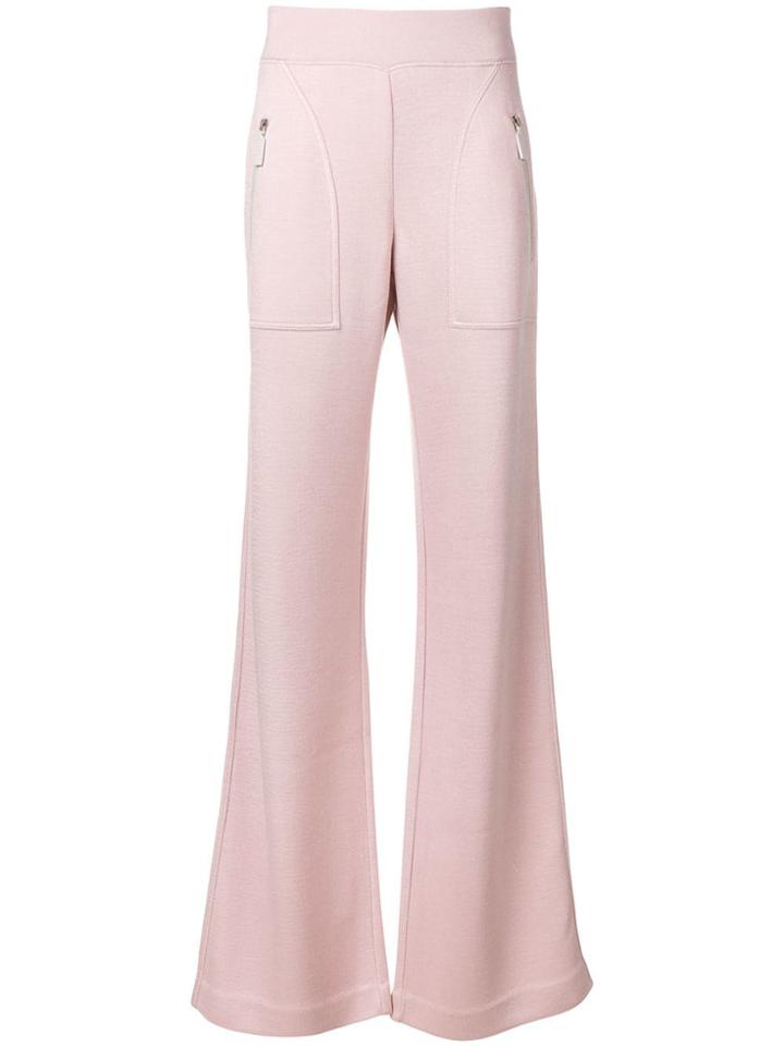 Bottega Veneta Flared Leg Trousers - Pink