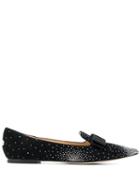 Jimmy Choo Gala Embellished Ballerinas - Black