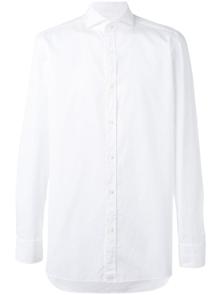 Borrelli - Classic Shirt - Men - Cotton - 41, White, Cotton