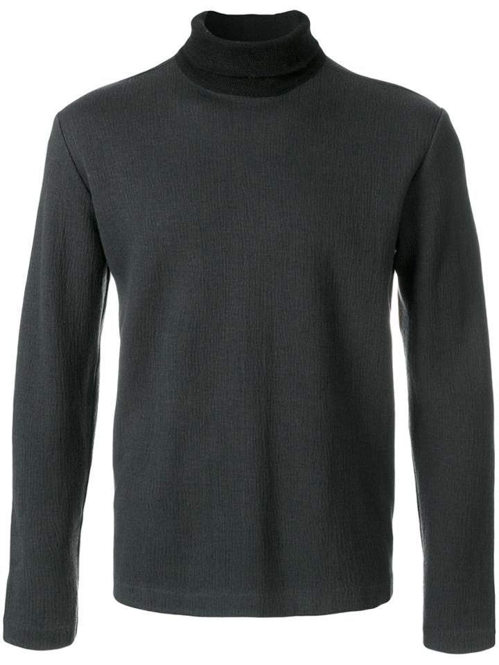Stephan Schneider Contrast Roll Neck Sweater - Grey