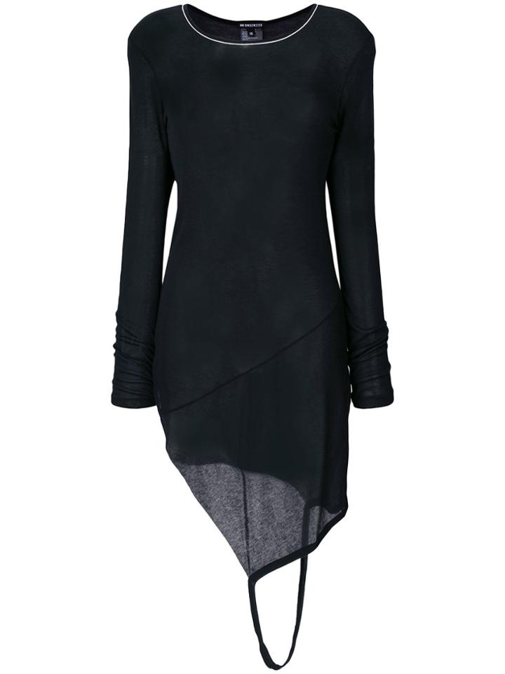 Ann Demeulemeester Asymmetric Sweater - Black