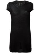 Rick Owens Long Layered T-shirt - Black