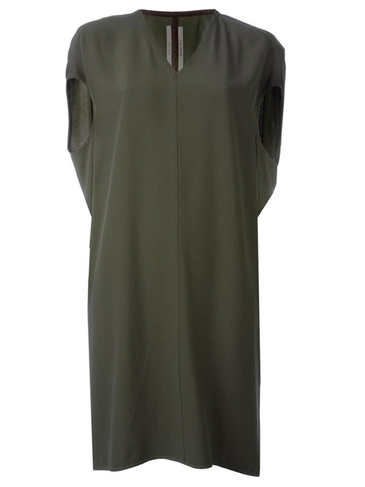 Rick Owens 'floating' Dress, Women's, Size: 42, Grey, Acetate/viscose