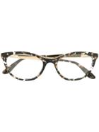 Dolce & Gabbana Eyewear Cat Eye Glasses Frames - Brown