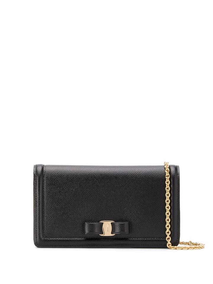 Salvatore Ferragamo Vara Bow Bag - Black