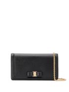 Salvatore Ferragamo Vara Bow Bag - Black