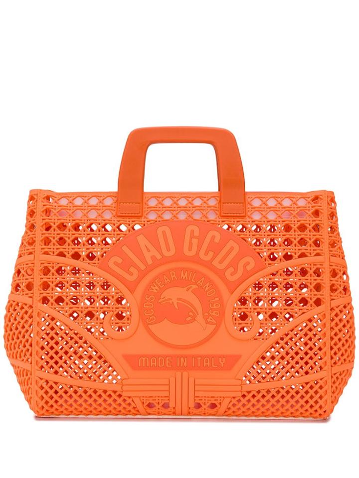 Gcds Ciao Tote Bag - Orange