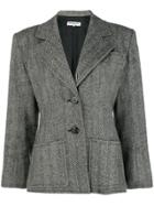 Yves Saint Laurent Vintage Single Breasted Blazer - Black