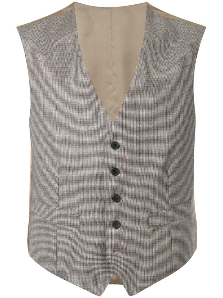 Gieves & Hawkes Tailored Waistcoat - Brown