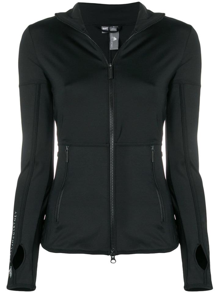 Adidas By Stella Mccartney Full-zipped Performance Jacket - Black