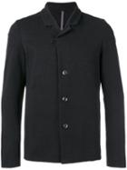 Attachment - Lapel Detail Blazer - Men - Cotton/linen/flax/polyurethane - Ii, Black, Cotton/linen/flax/polyurethane
